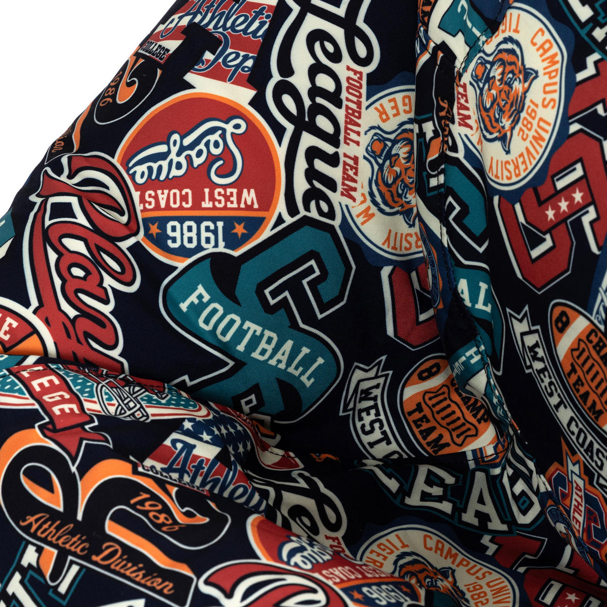 KINDERSITZSACK Kingston Varsity - Multicolor, Textil (80/45/80cm) - icon