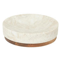 SEIFENSCHALE Come, Polyresin, Beige - Beige, Kunststoff (10.8/2.85/10.8cm) - 5five Simply Smart