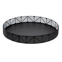 TABLETT Küche Schwarz 30/30/4,5 cm - Schwarz, Metall (30/4.5/30cm) - Secret de Gourmet