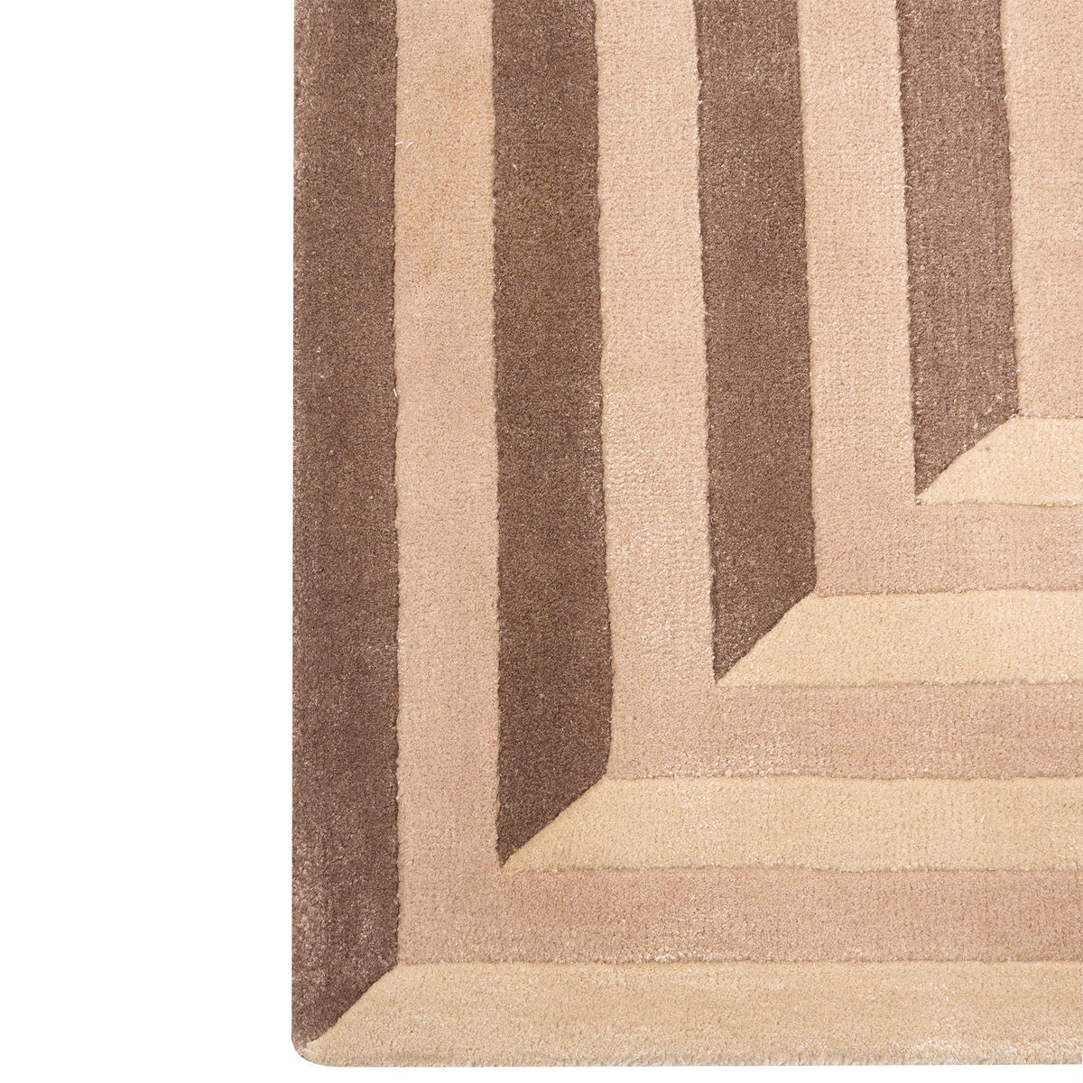 KOBEREC Béžový 200/300 cm Viskóza Sarai - béžová, textil (200/300cm) - Beliani