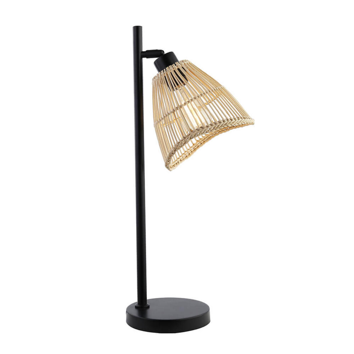 TISCHLEUCHTE FELIA - Beige, Tischleuchte - Beige, Kunststoff (19.5/30.5/58cm) - Home Deluxe