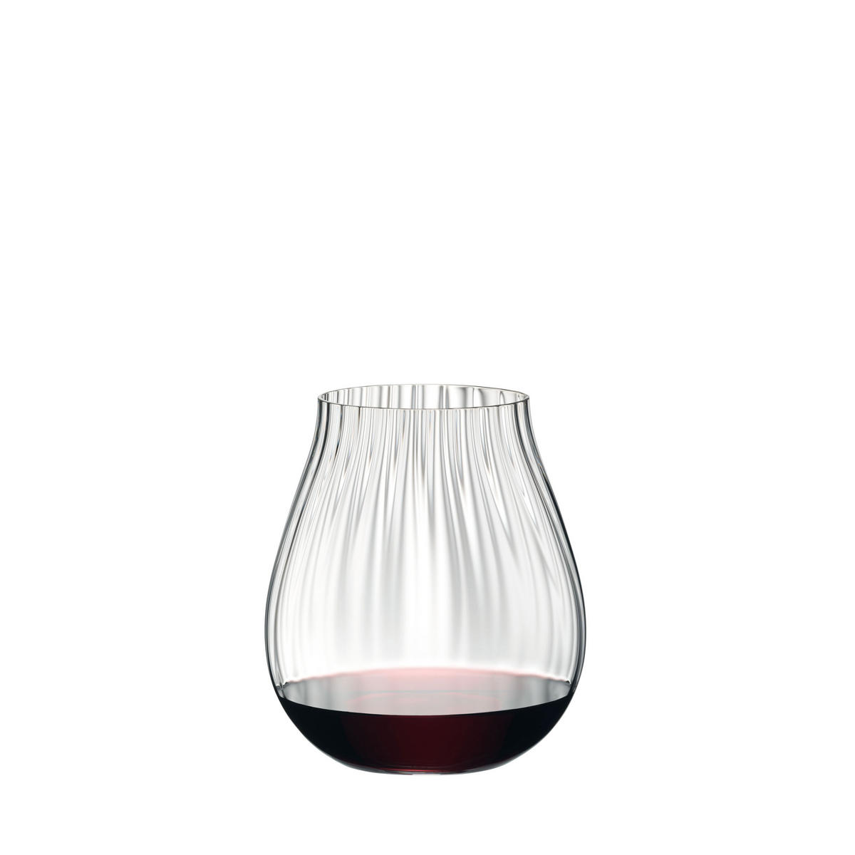 TUMBLER Collection Optical Happy O, 2er Set, Hochwertiges Glas, 762 ml - Transparent, Glas (0.76L) - Riedel