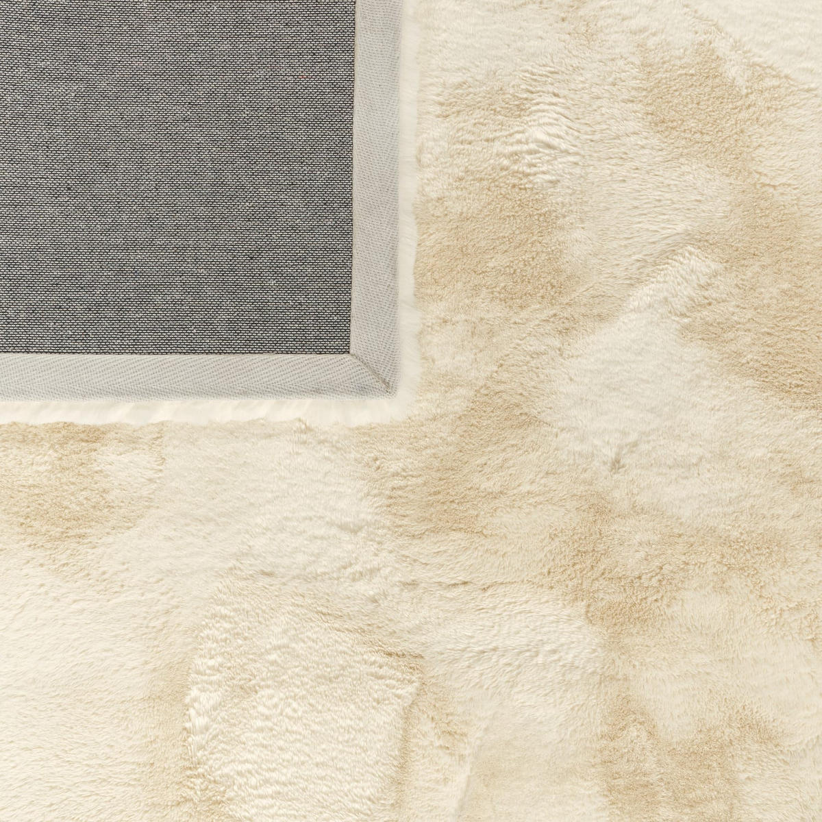 HOCHFLORTEPPICHE Creme 60 x 100 cm - Creme, Kunststoff (60/100cm) - TT Home