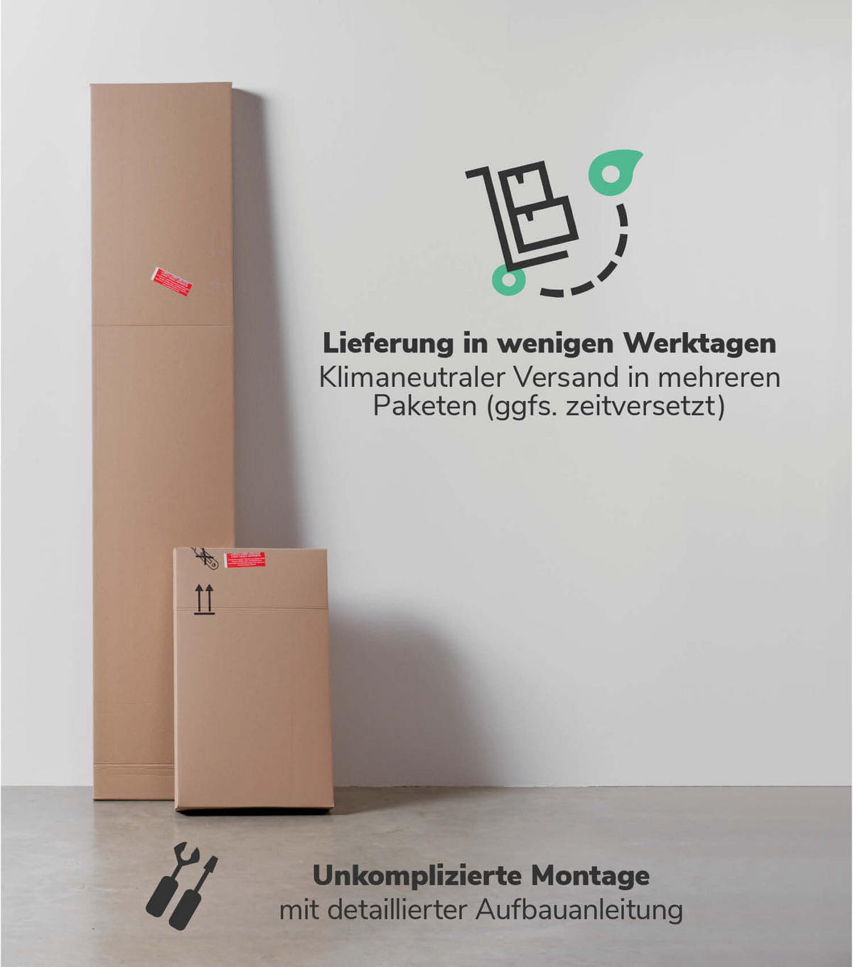 MEHRZWECKSCHRANK SET Der Allzweckwaffe - Silberfarben/Sonoma Eiche, Holzwerkstoff (60/180/34cm) - Mokebo
