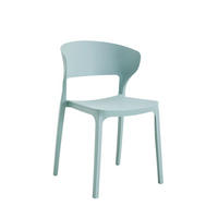 STUHL FÜR DRAUSSEN Serin Grün 48 cm x 76 cm - Grün, Kunststoff (48/76/52cm)