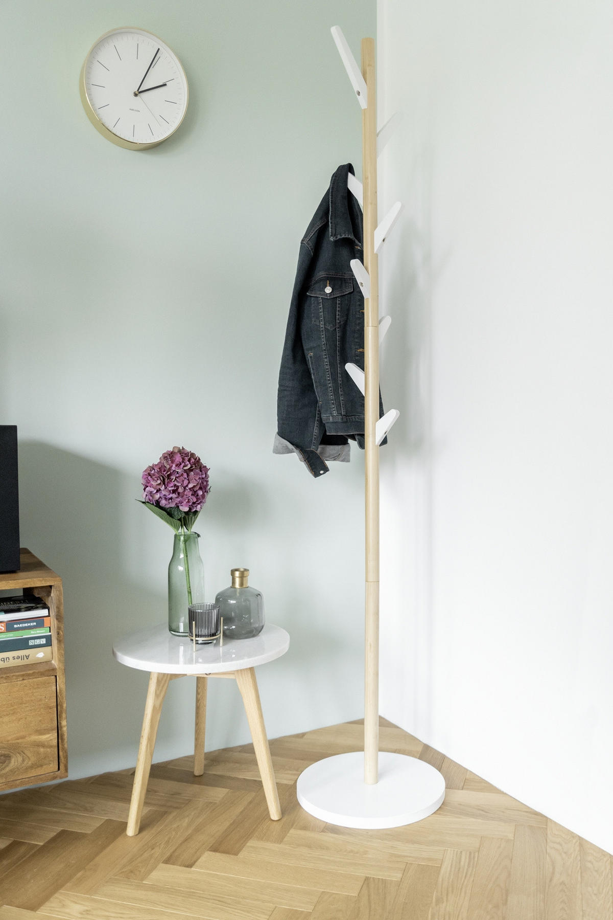 GARDEROBENSTÄNDER Finja H. 180 cm - Beige, Naturmaterialien (36/180/36cm)