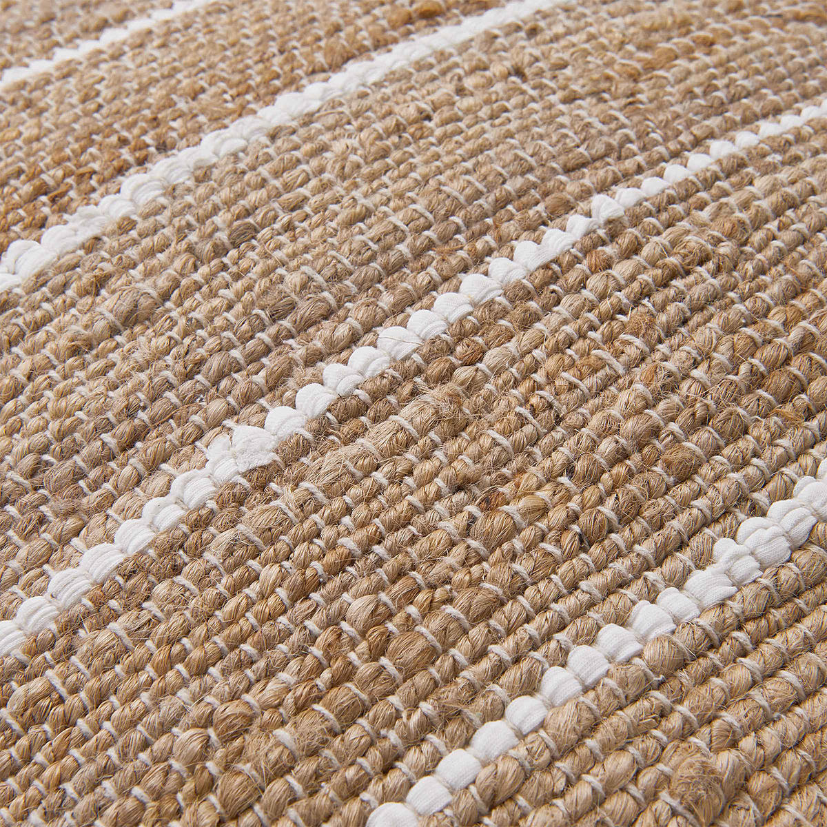 POUF All Nature - Braun, Naturmaterialien (53/40/53cm) - Butlers