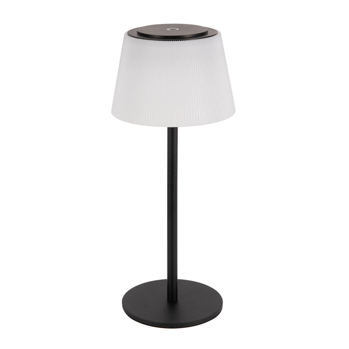 TISCHLEUCHTE Strahldel 13/30.5/13 cm - Schwarz, Metall (13/13/30.5cm) - ZMH