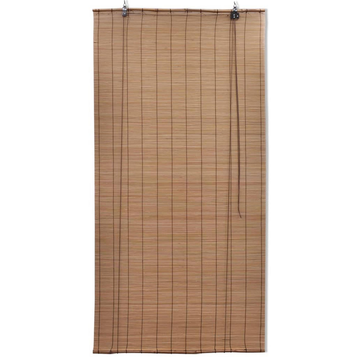 BAMBUSROLLO 100/220 cm Braun - Braun, Naturmaterialien/Holz (100/220/220cm) - vidaXL