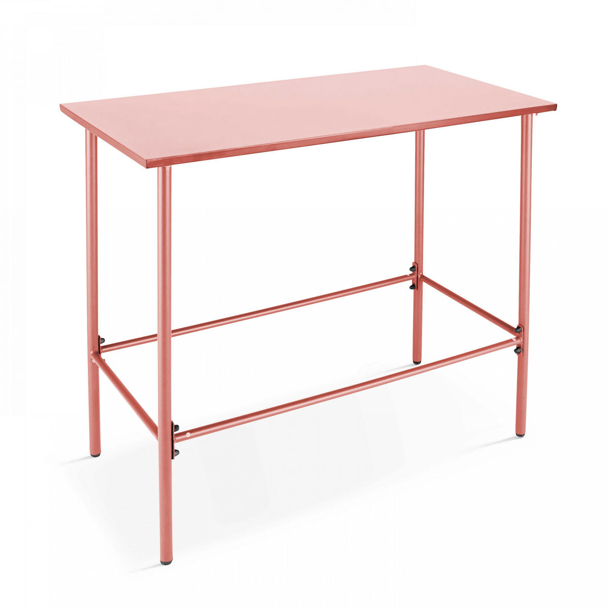 GARTENSET 7-tlg., Lehm - Pink, Metall - Oviala