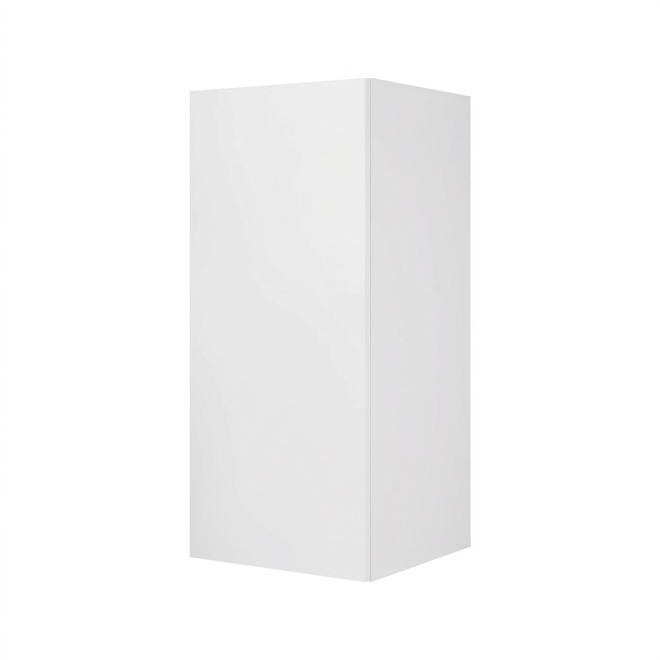HÄNGESCHRANK ANGEL LINE 40/40/90 cm Weiß matt - Weiß, Holzwerkstoff (40/90/40cm) - Idohome