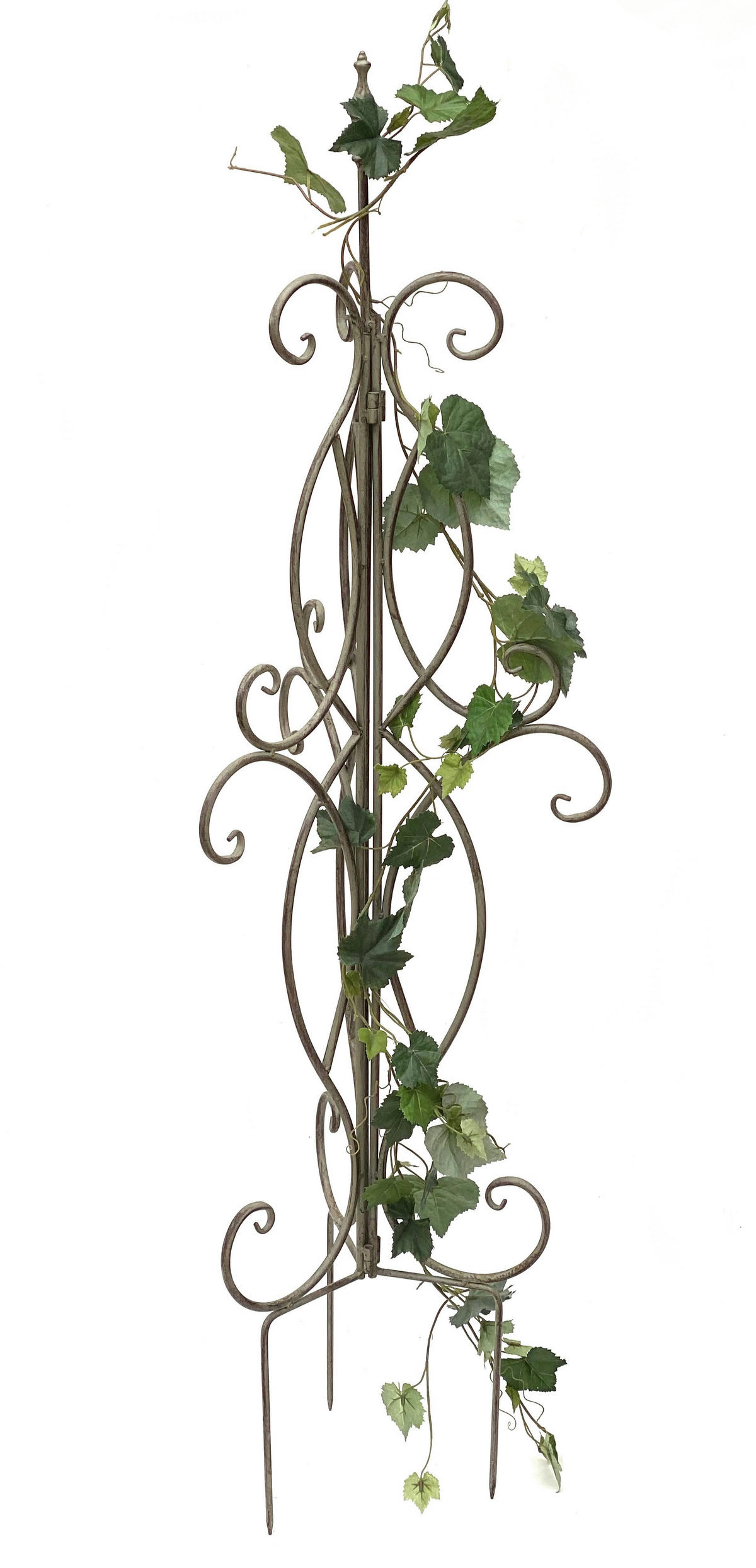 RANKHILFE Metall Braun 125 cm 93998 - Braun, Metall (45/125/1.5cm) - DanDiBo