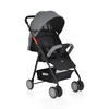 KINDERWAGEN Capri grau Sicherheitsgurt, Rückenlehne verstellbar - Grau, Metall (75/48/100cm) - Moni