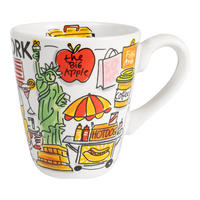 BECHER Blond Stadtikone New York in Bunt - 350 ml - Multicolor, Keramik (0.35L) - Blond Amsterdam