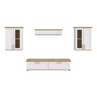 WOHNKOMBINATION VERONA (B/H/T: ca. 316/161/40 cm) in Sibiu Lärche Nachbildung/Sibiu Lärche Nachbildung - Lärchefarben, Holzwerkstoff (316/161/40cm)