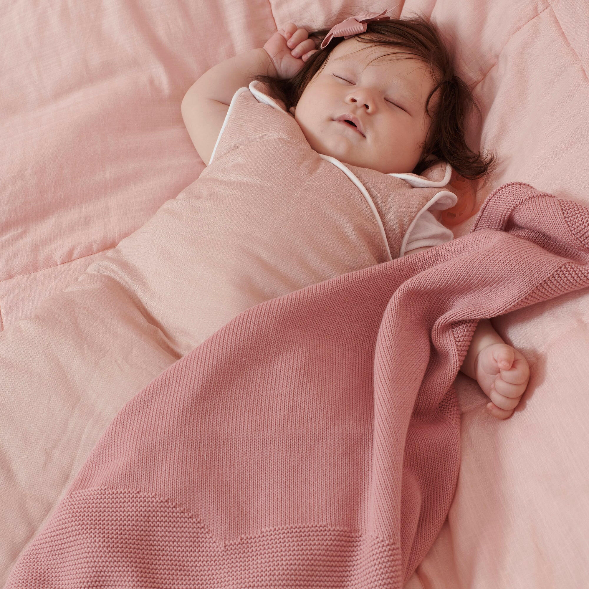 BABYDECKE Wolke Beere - Beere, Textil (70/100cm) - nordic coast company