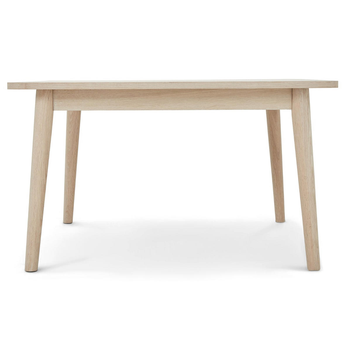 COUCHTISCH quadratisch Eiche massiv 90/90/52 cm - Beige, Holz (90/90/52cm) - Furnhouse