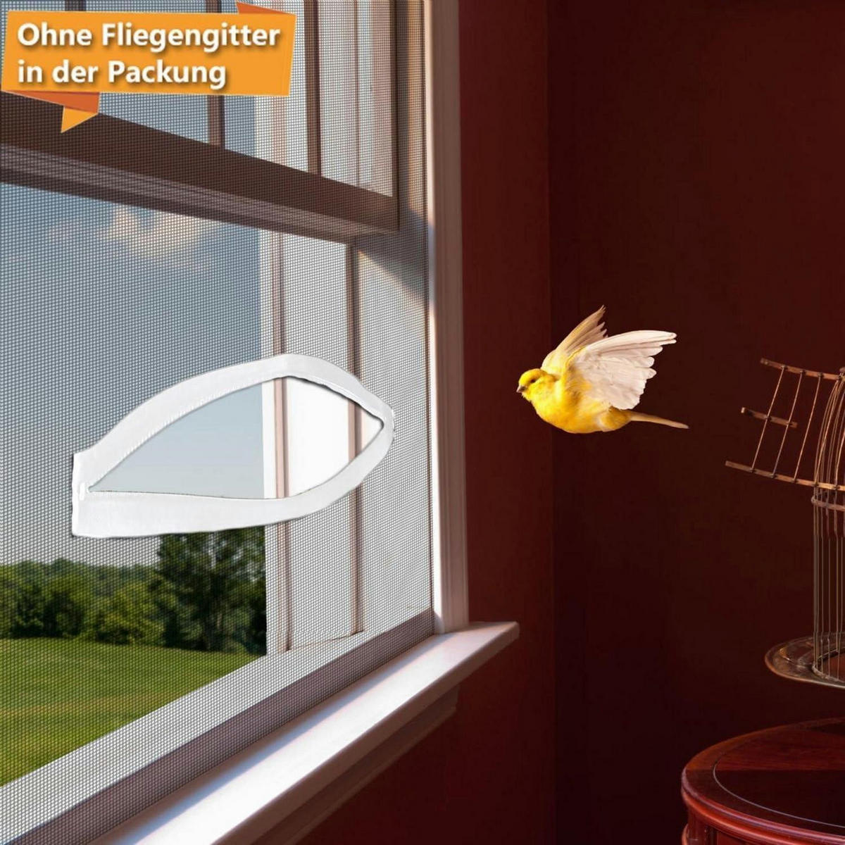 REISSVERSCHLUSS für Fliegengitter 38 cm 3-teiliges Set - Weiß, Kunststoff (10/20/2cm)