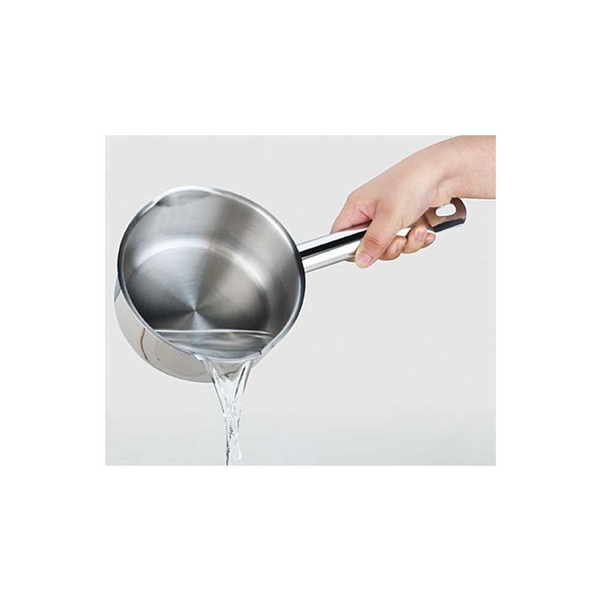 STIELTOPF Silber 12/12/6 cm KH1123 - Silberfarben, Metall (12cm) - Kinghoff 