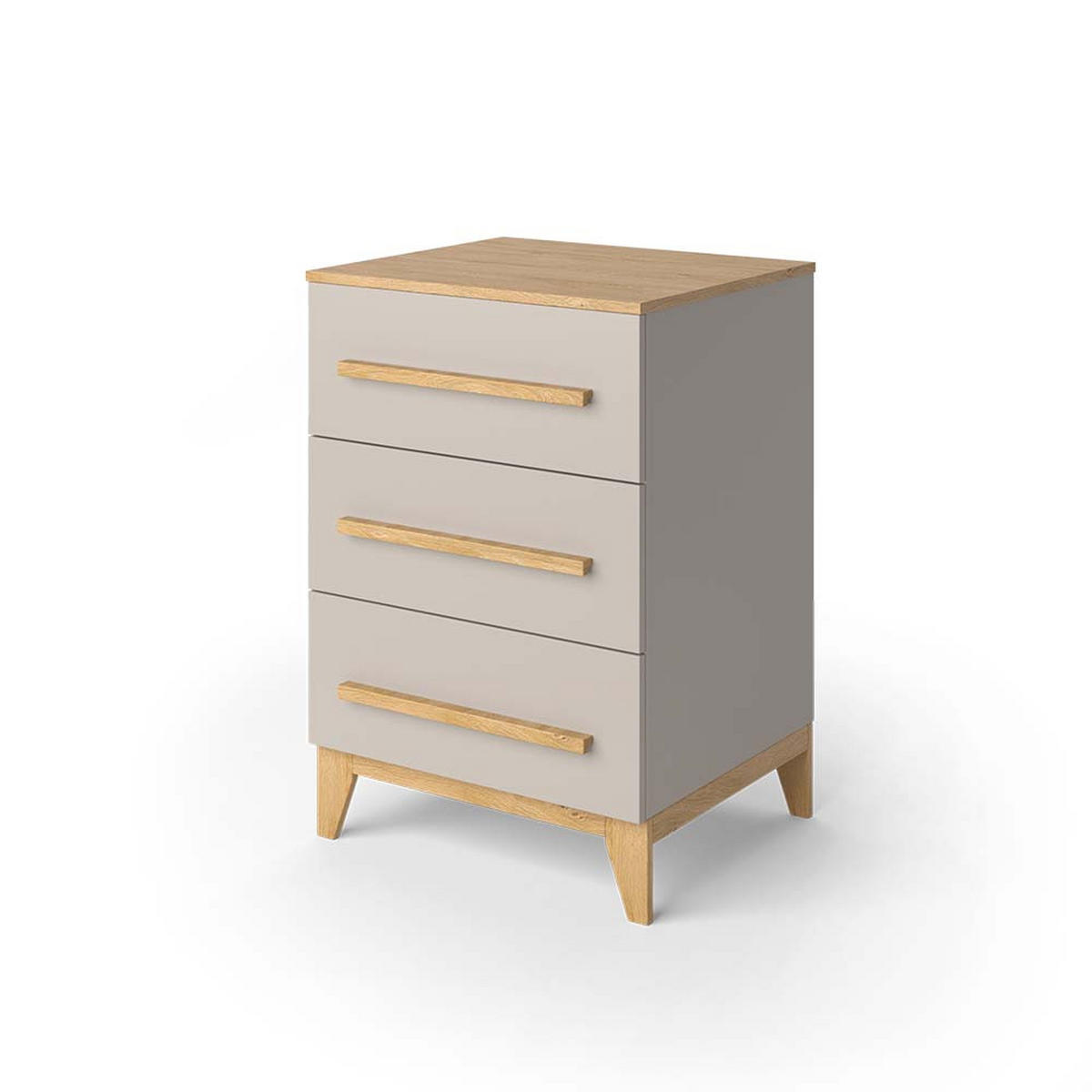KOMMODE Malia Cashmere-Eiche 60 x 88 cm - Kaschmir, Holzwerkstoff (60/88/53.4cm) - VitaliSpa