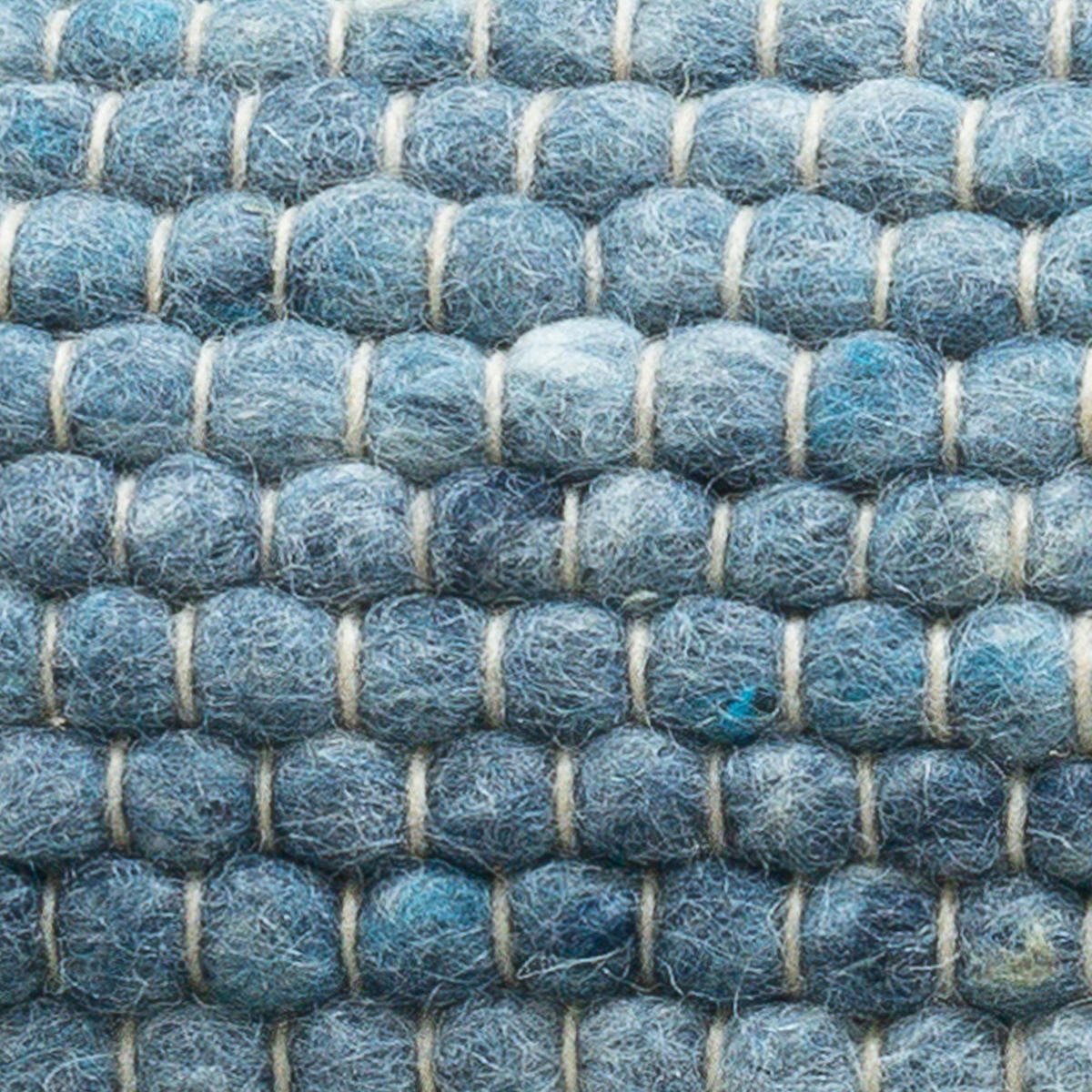 HANDWEBTEPPICH Atlas 70x140 cm - Blau, Textil (70/140cm) - Rug and Roll