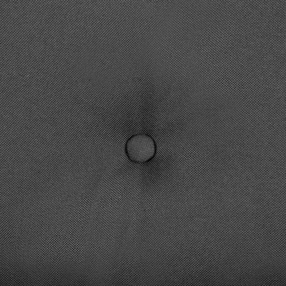 2-SITZER-SOFA Polsterbezug Dunkelgrau Kalmar - Dunkelgrau, Textil (182/88/74cm) - Beliani