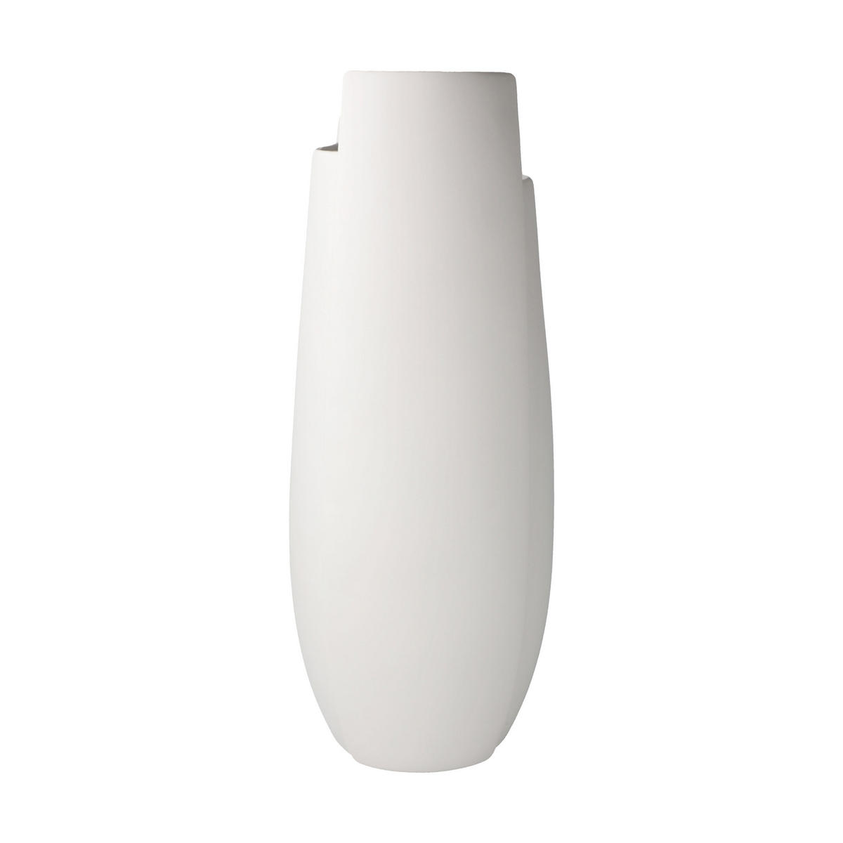 VASE Ova weiß 30,5 cm - Weiß, Keramik (30.5cm) - Goebel