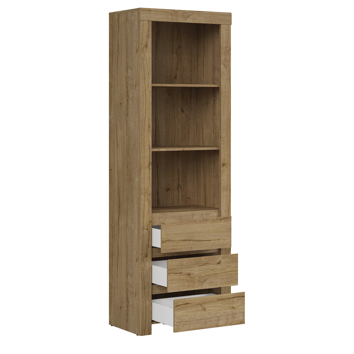 BÜCHERREGAL Hella Holz - Braun, Holzwerkstoff (68/203/42cm) - Petits-meubles