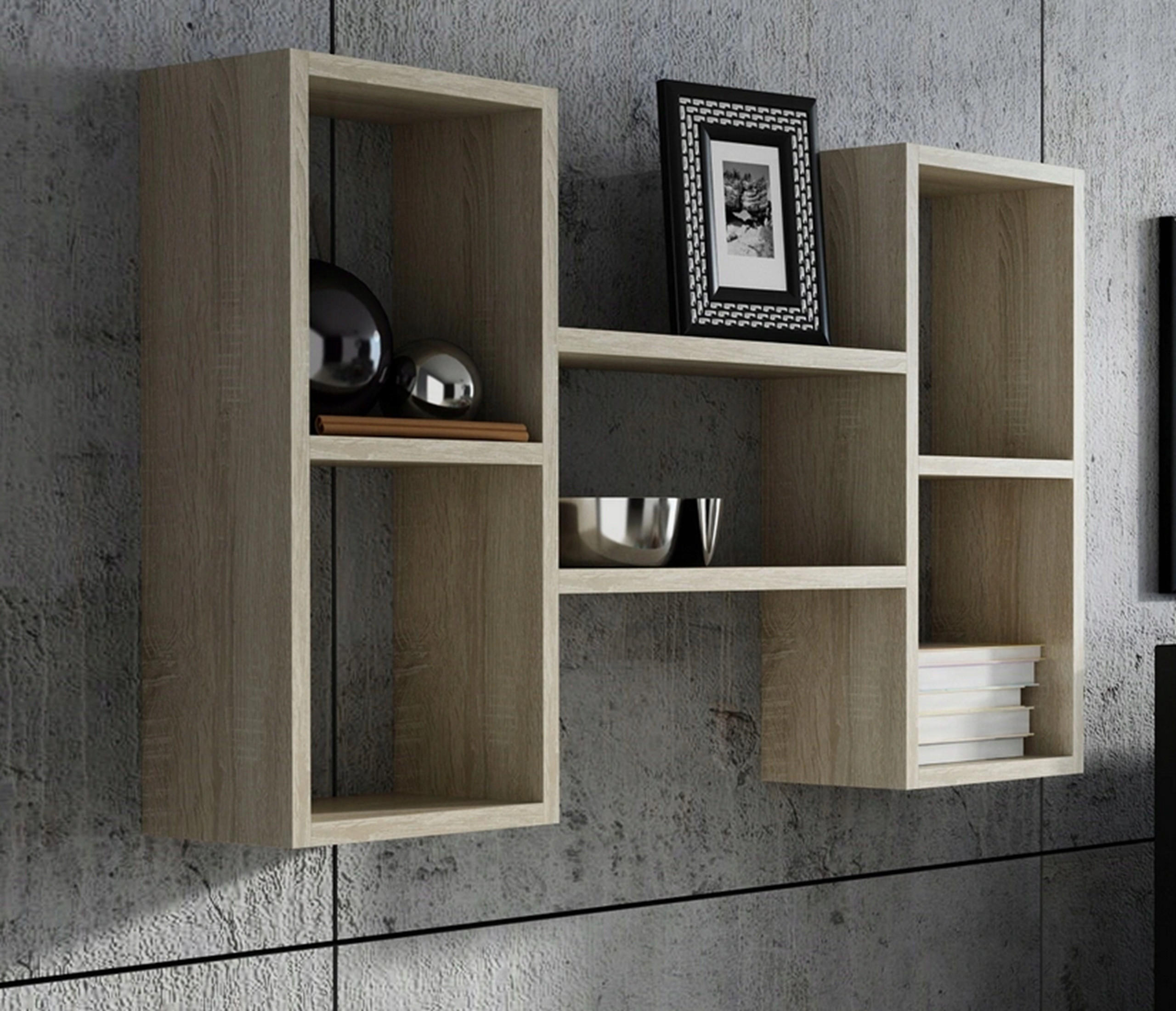 WANDREGAL Polon Sonoma Eiche 92/21/65 cm - Sonoma Eiche, Holzwerkstoff (92/65/21cm) - Matkam Möbel