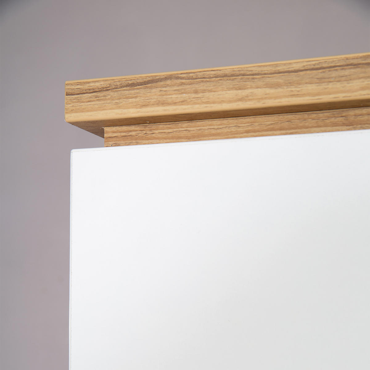 KLEIDERSCHRANK Finn - Weiß, Holz/Holzwerkstoff (134.5/200/55cm) - Roba