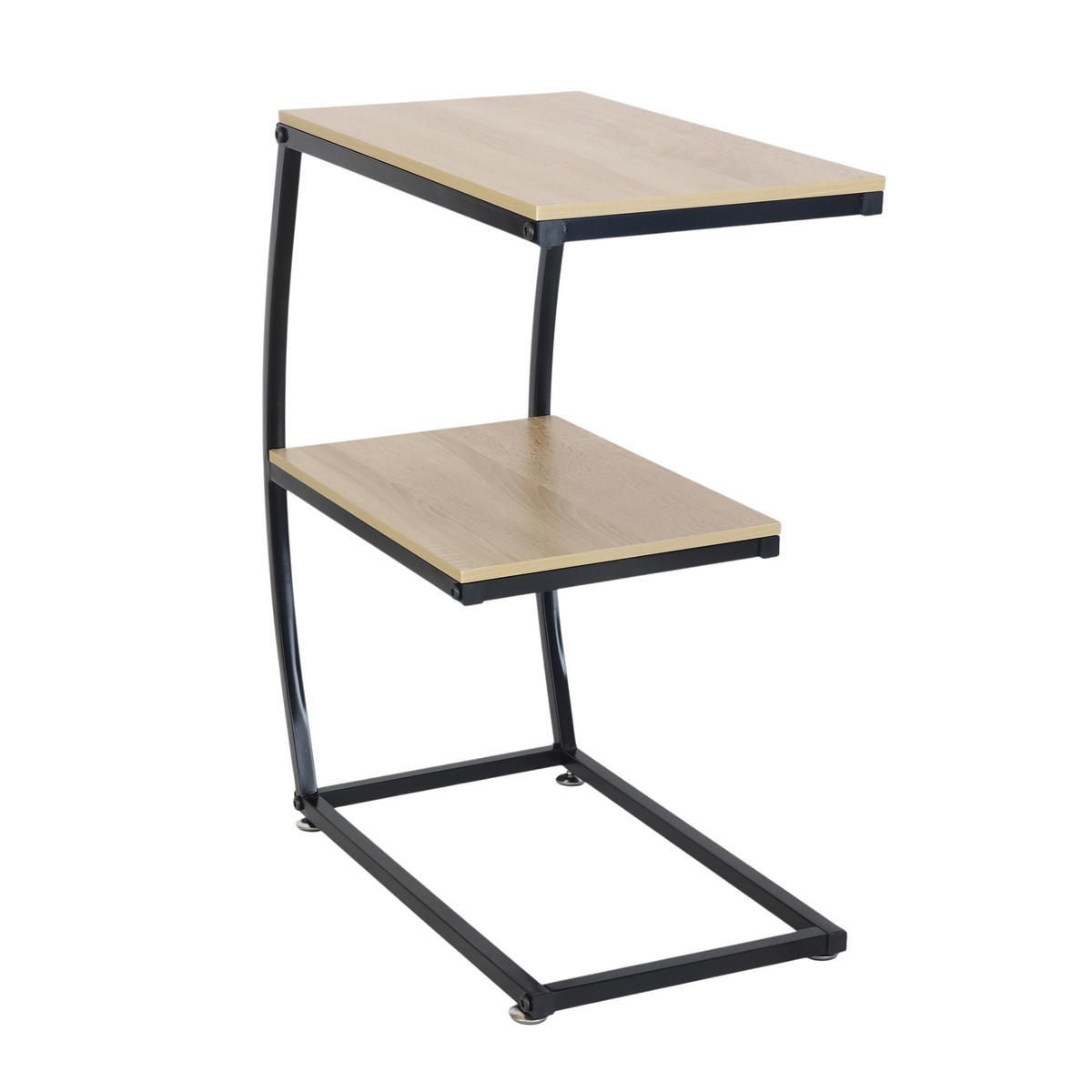 BEISTELLTISCH - Multicolor, Holzwerkstoff/Metall (25/47.5/57.5cm) - Relaxdays