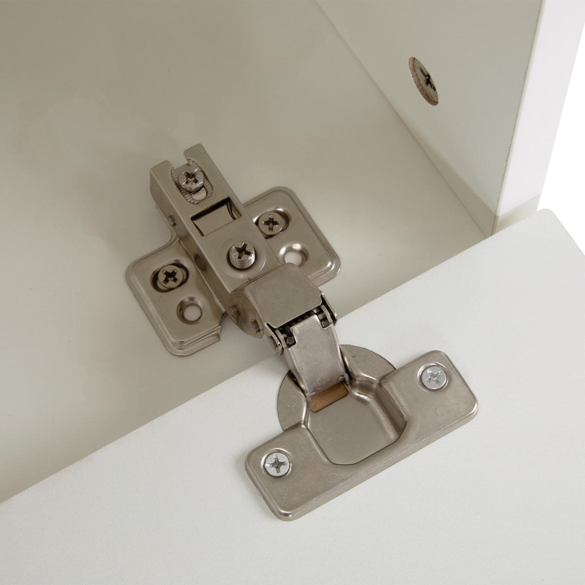 GARDEROBE Weiß Bank 6 Haken Gold Flur Set 120x40x191cm - Weiß, Holzwerkstoff (40/191/120cm) - FLIEKS