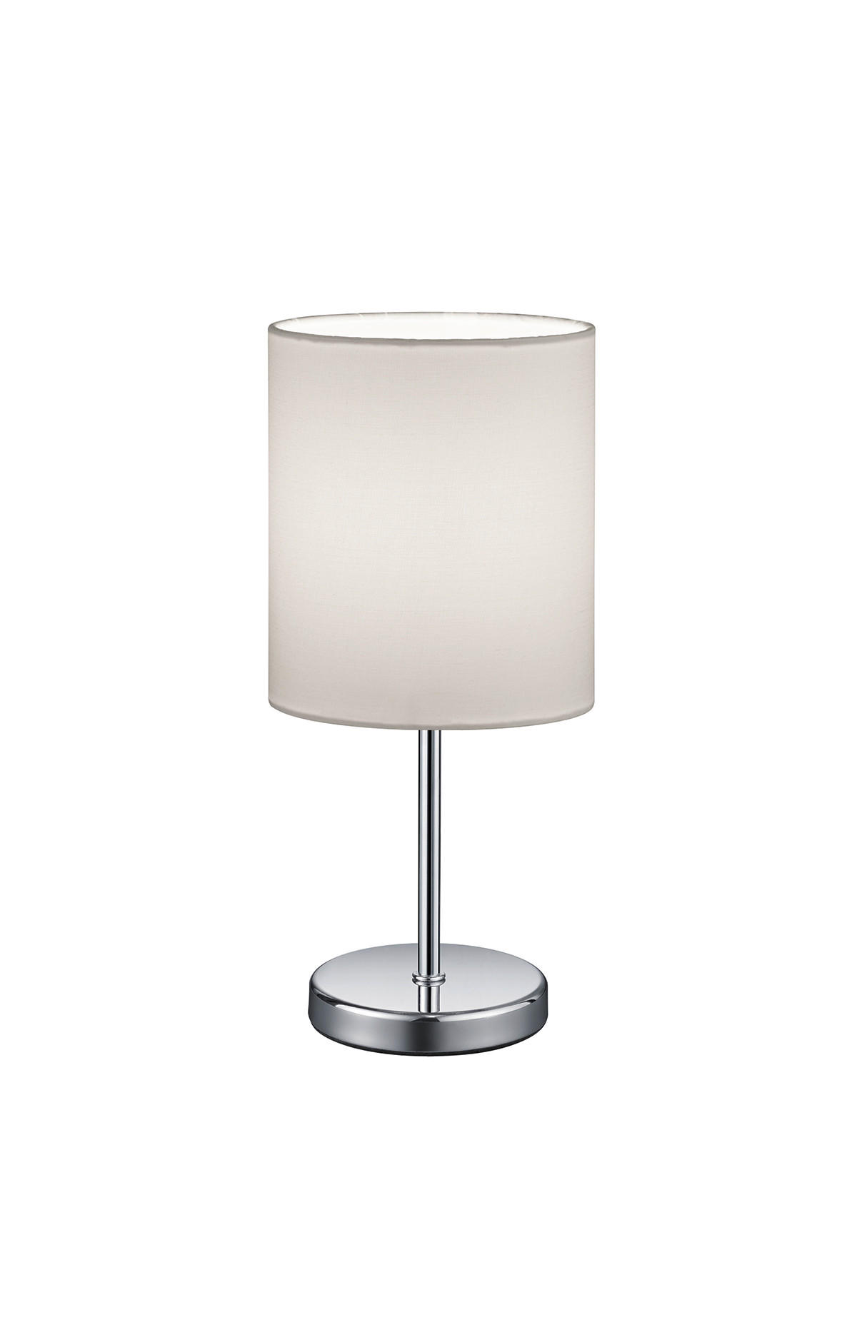 TISCHLAMPE JERRY - Grau - 13/13/28.5 cm - Grau, Metall (13/13/28.5cm) - Trio Leuchten