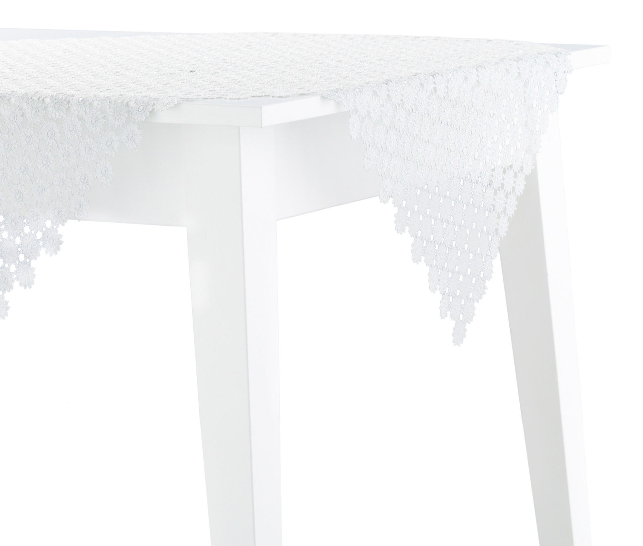 TISCHDECKE Douglasa - Silberfarben, Textil (80/80/1cm) - home&you