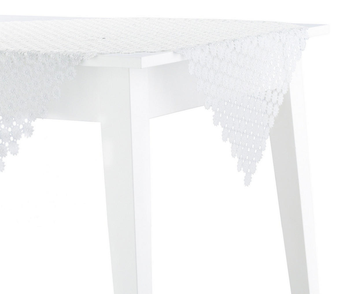 TISCHDECKE Douglasa - Silberfarben, Textil (80/80/1cm) - home&you