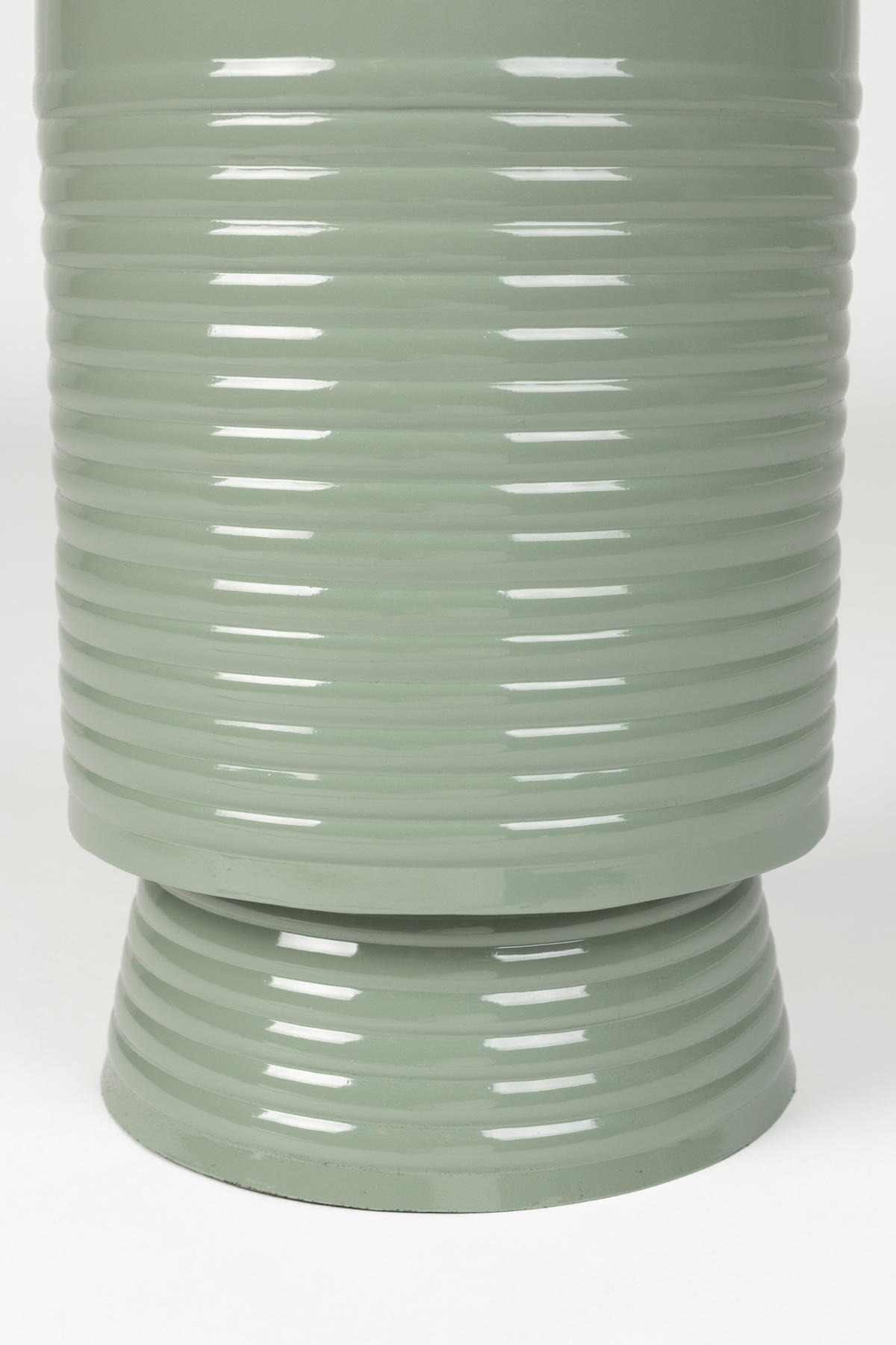 BEISTELLTISCH Sven - Grün - 25/25/36 cm - Grün, Metall (25/25/36cm)