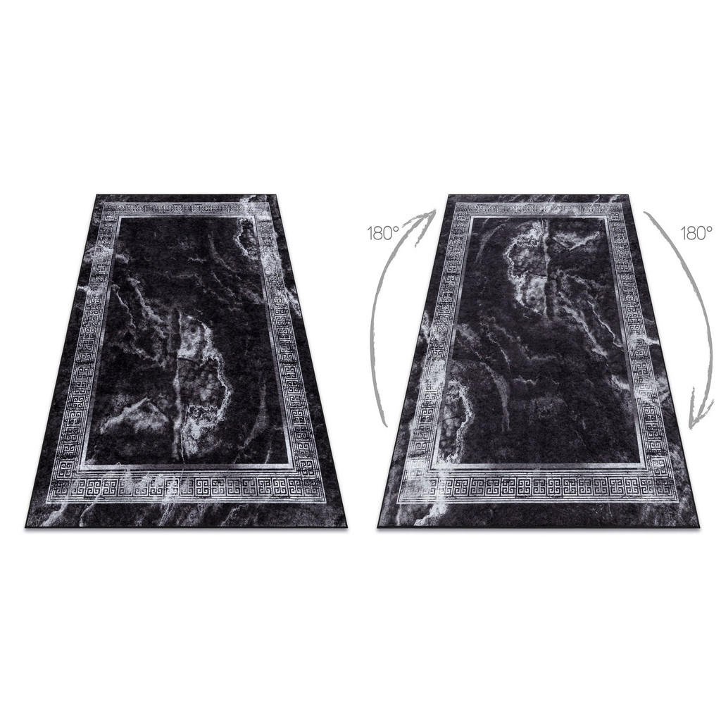 Thumbnail - rugsX Teppich, Schwarz, Textil, Rechteckig, 160x220 cm, Teppiche & Böden, Teppiche, Moderne Teppiche