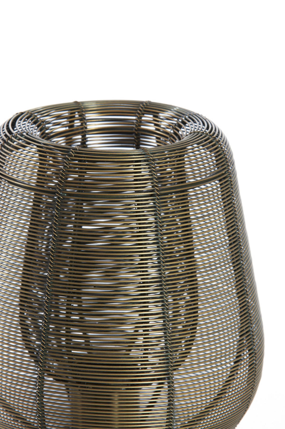 TISCHLAMPE Aboso Bronze Ø18/42 cm - Bronzefarben, Metall (18/18/42cm) - Light & Living