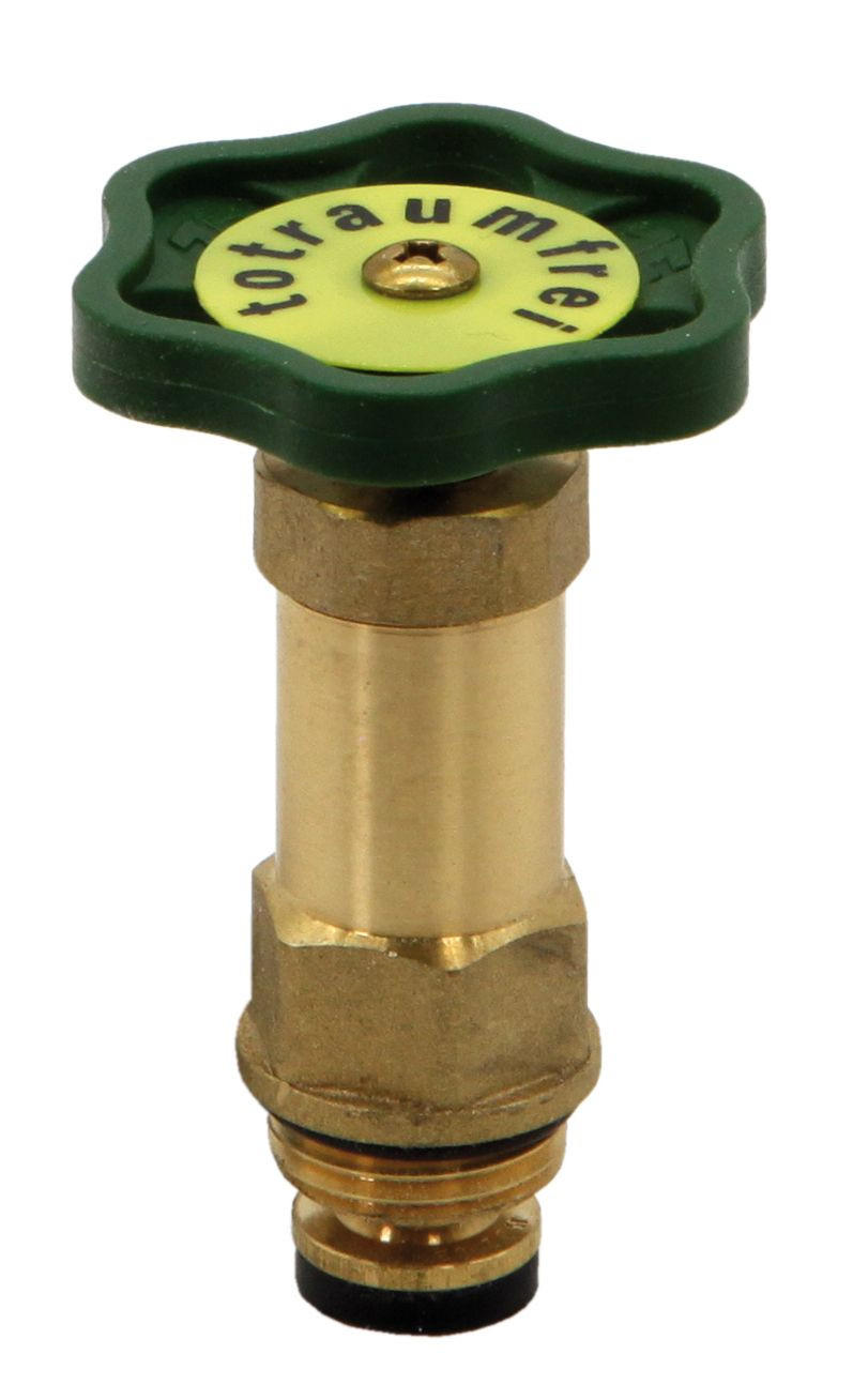 FETTKAMMER-OT F.FREISTROMVENT. DIN3502,N.ST.SP.,DN15,1/2",EPDM - Schwarz, Metall (10/18/30cm) - Schlösser Armaturen