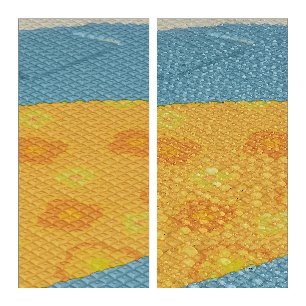 PUZZLEMATTE - Multicolor, Kunststoff/Textil (120/175cm) - Relaxdays