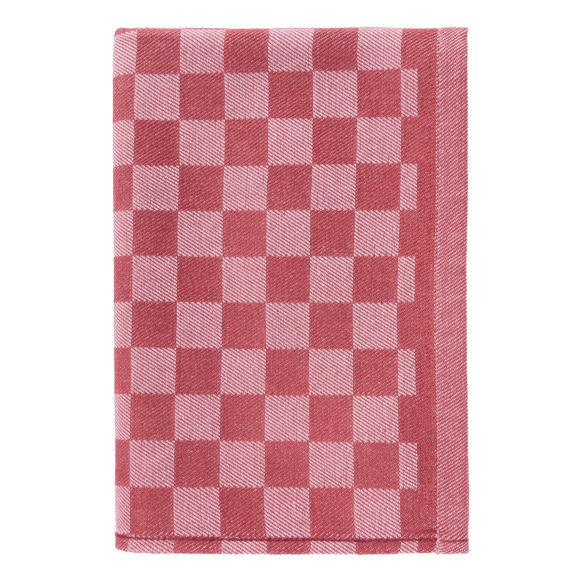 KÜCHENTUCH (3er-Set) Checker Style - Rot, Textil (14/18cm) - Butlers
