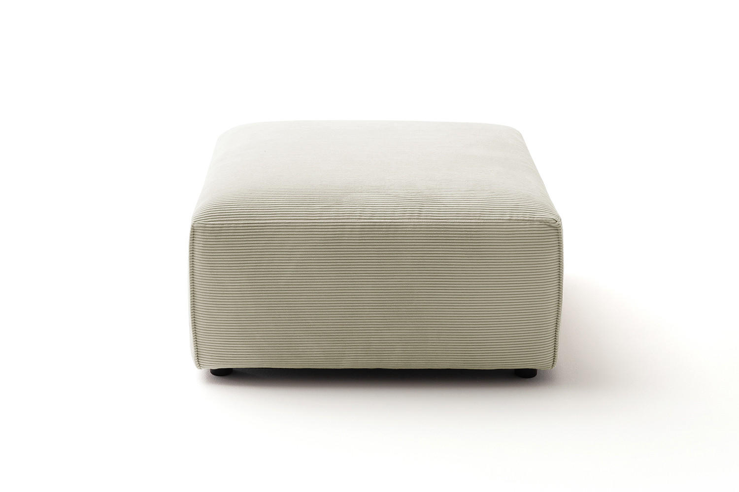 Kawola Polsterhocker Beige 80x42x80 cm
