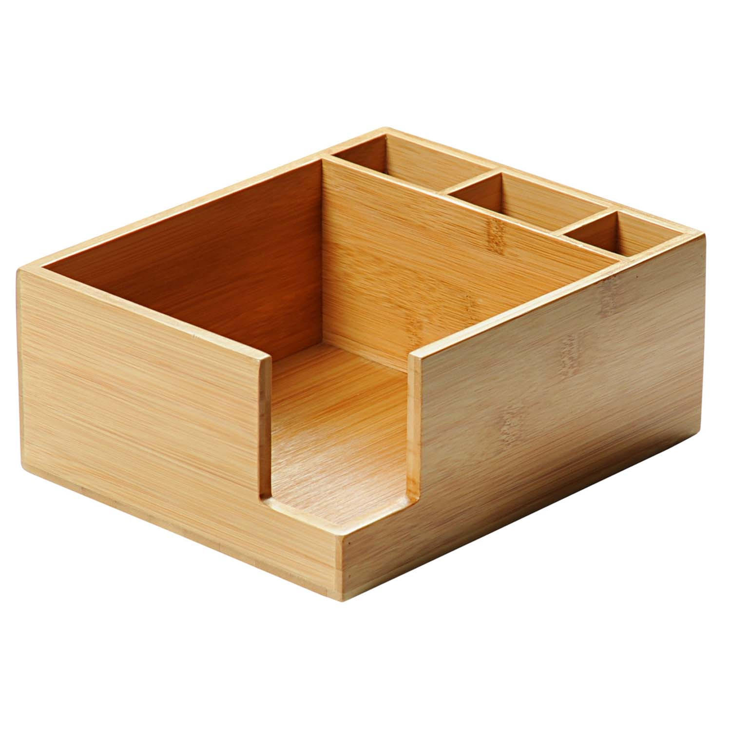 BESTECKBOX, 6 Stück - Bambus, 18 x 18cm - Naturfarben, Holz (21.5/9/18cm) - Kesper
