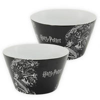 MÜSLISCHALE Harry Potter Schwarz 500 ml - Schwarz, Keramik (14cm) - United Labels