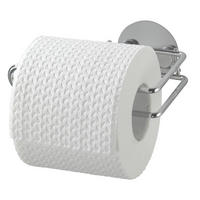 TOILETTENPAPIERHALTER Turbo-Loc - Chromstahl 6/14/9 cm - Silberfarben, Metall (14/9/6cm) - Wenko