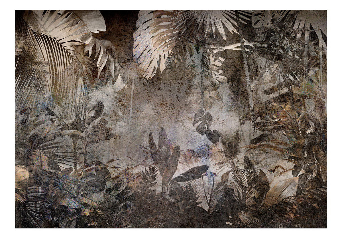 SELBSTKLEBENDE FOTOTAPETE 245/175 cm - Braun/Grau, Kunststoff/Textil (245/1cm) - KUNSTLOFT