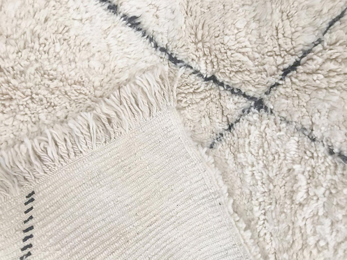 BERBERTEPPICH handgefertigt aus Ouarzazate beige - Beige, Naturmaterialien (250/350cm) - AFK Living