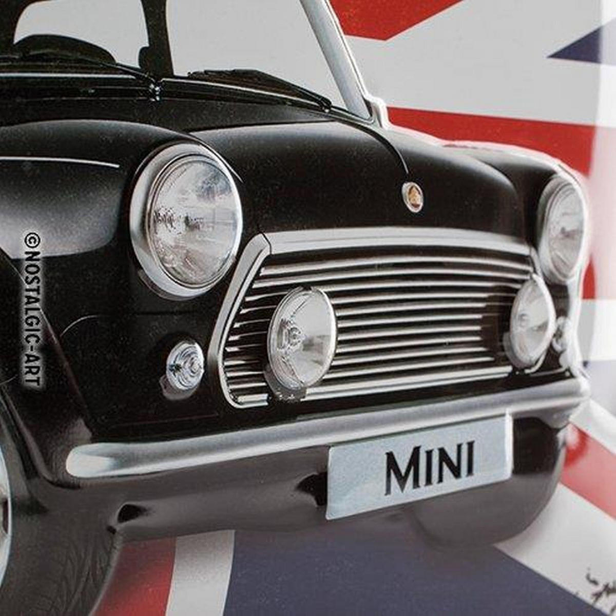 BLECHSCHILD 30/40 cm Mini Perfectly British - Multicolor, Metall (40/30/0.2cm) - Nostalgic-Art