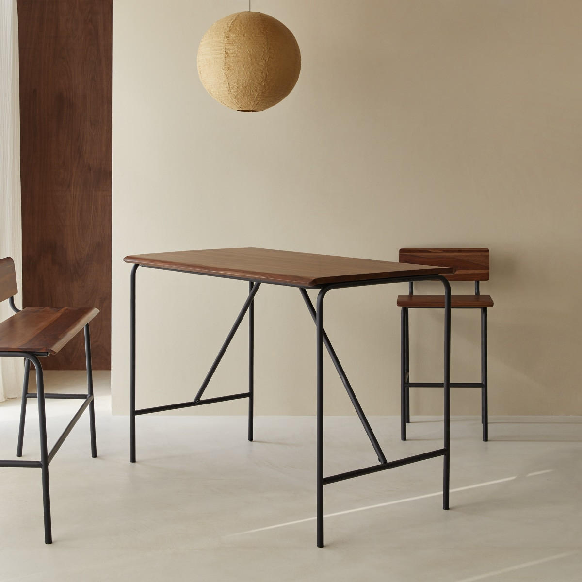 TISCH Talia Braun aus Palisander - Braun, Holz (84/140/106cm) - Tikamoon