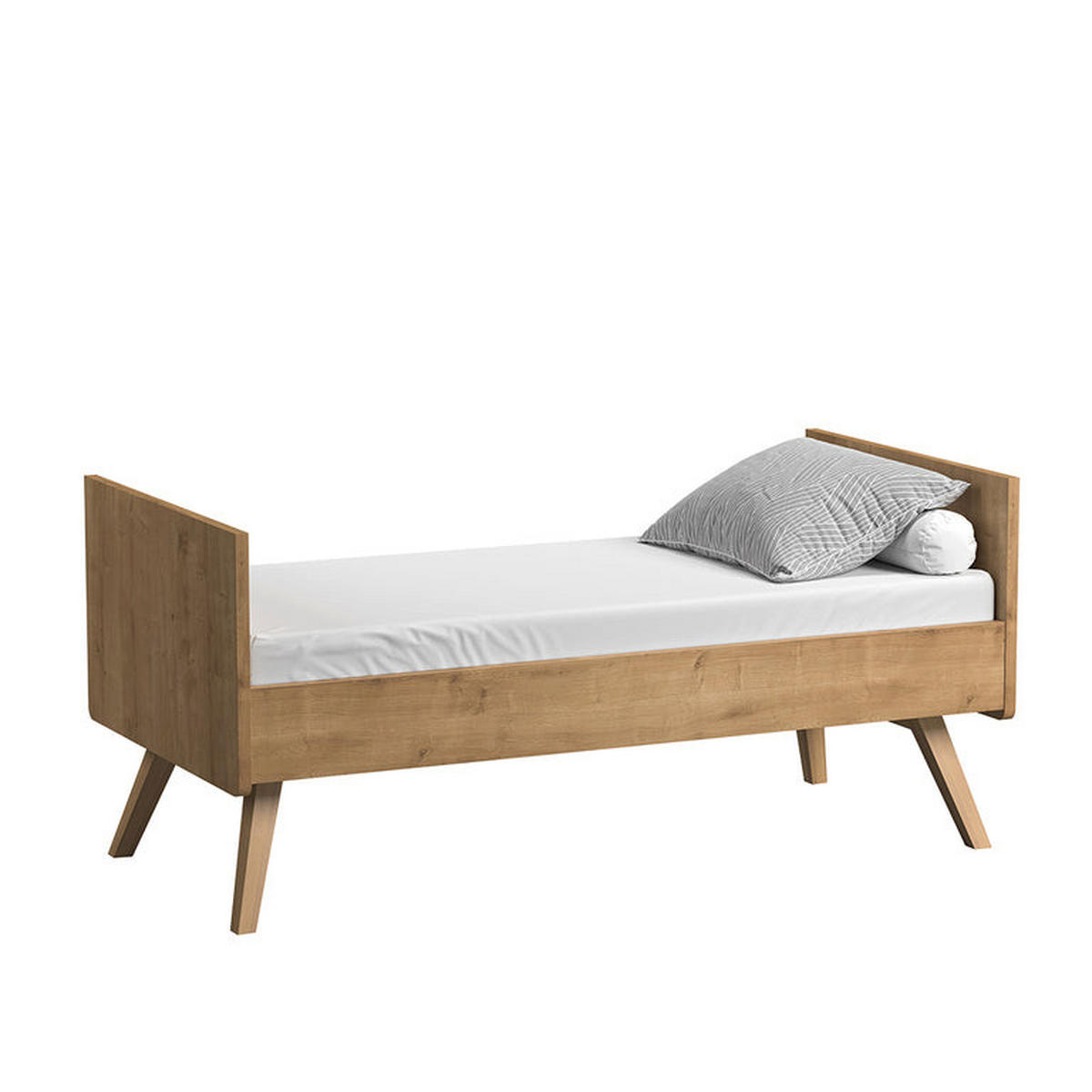 SOBA ZA BEBE 2-dijelni Vintage drvo - smeđa, drvni materijal (145/103/75cm) - Petits-meubles